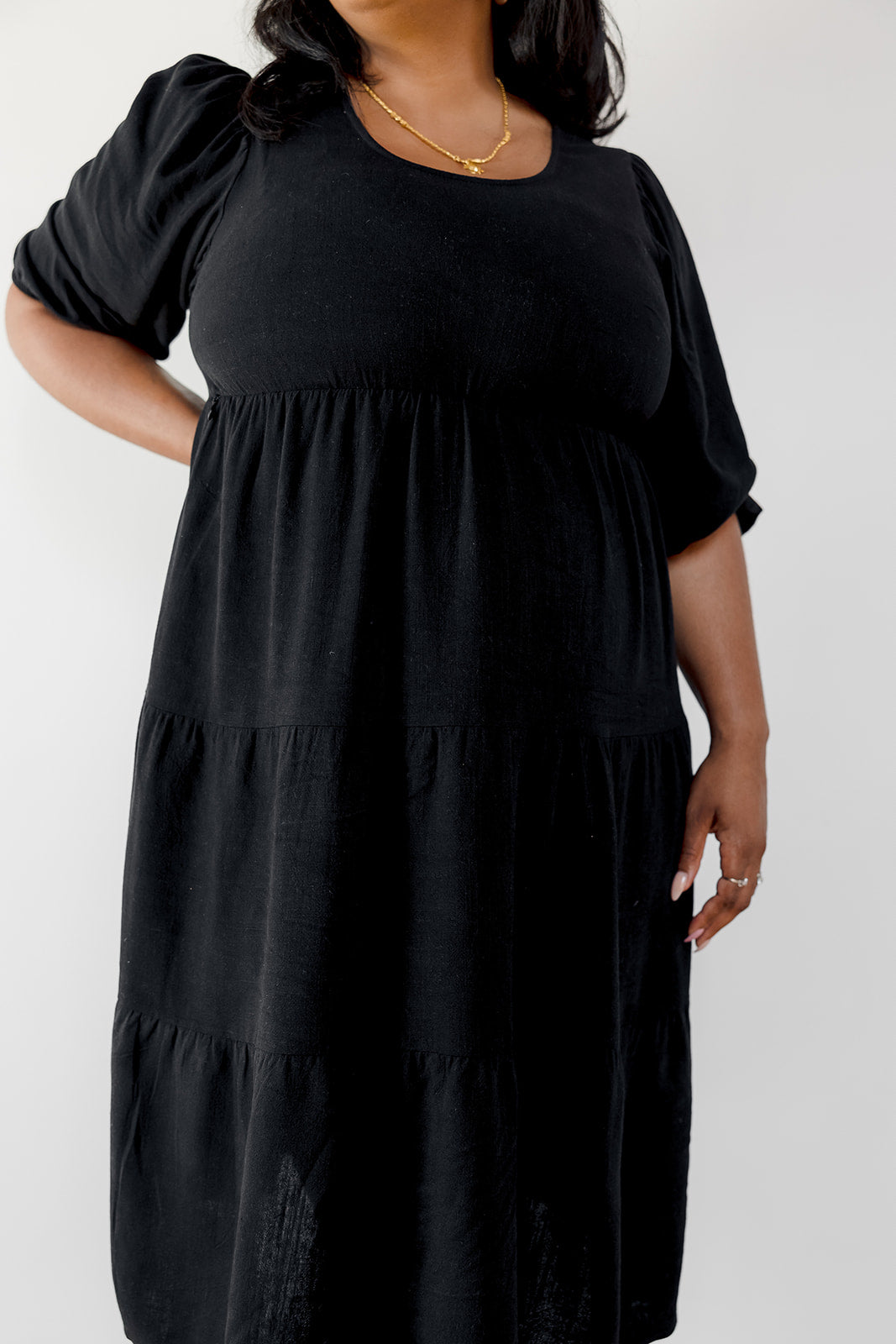 Tiered Breastfeeding Dress by MLM Brand | Postpartum Essentials Xs Tiered Breastfeeding Dress by MLM Brand | Postpartum Essentials Xs
