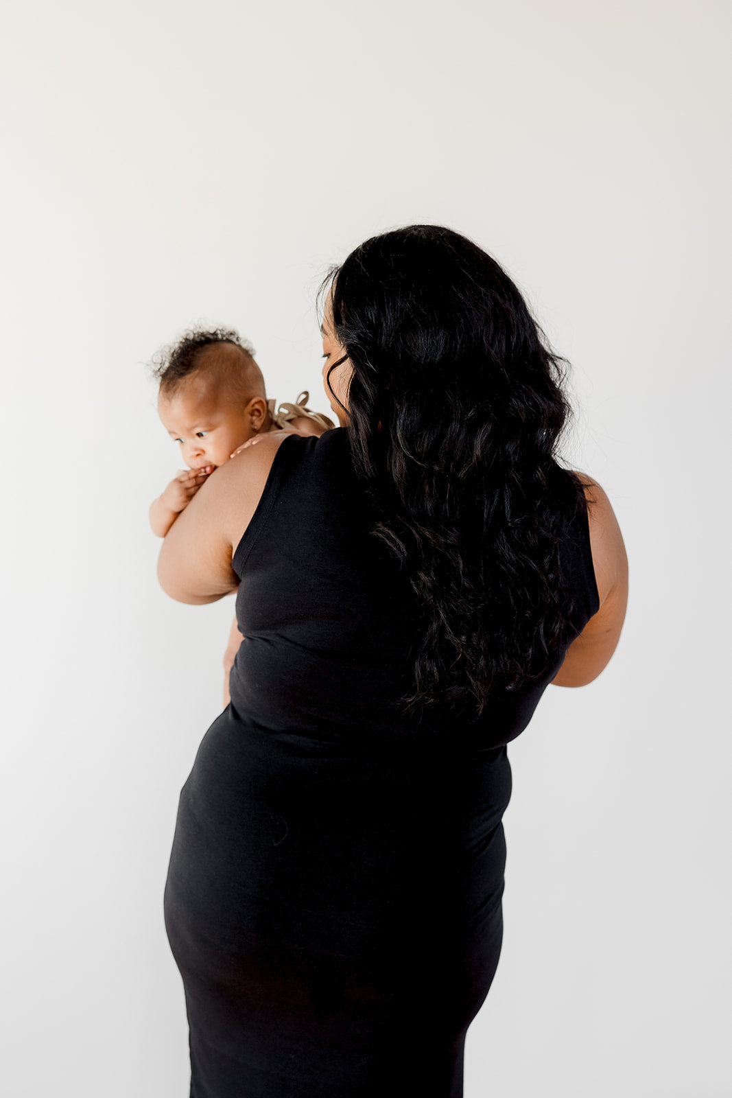 Little Breastfeeding Dress - Black
