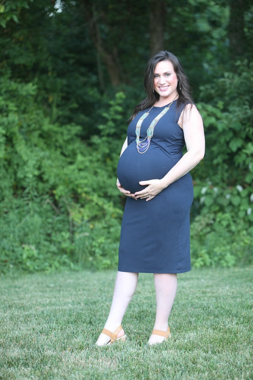 Navy Little Breastfeeding Dress by MLM Brand | Postpartum Essentials M Navy Little Breastfeeding Dress by MLM Brand | Postpartum Essentials M